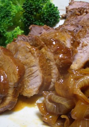 豚モモ肉のソース煮-レシピのメイン写真