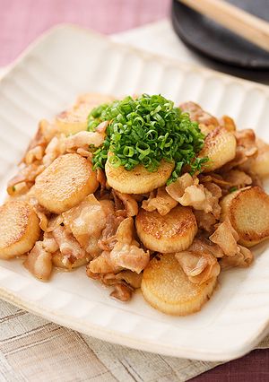かんたん！豚ばらと長芋のやみつき炒め-レシピのメイン写真