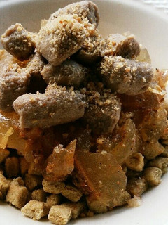 犬ご飯 fish寒天とまぐろのせご飯-レシピのメイン写真