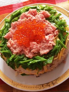 簡単☆ケーキ型ちらし寿司-レシピのメイン写真