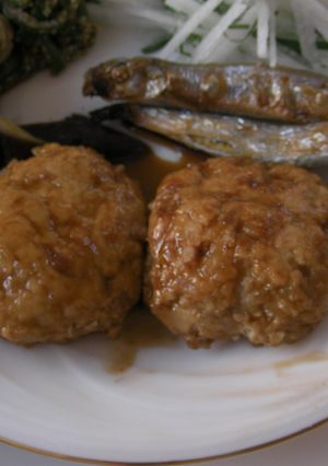 ヘルシー☆蓮根鶏つくね♪照り焼き☆ウマ♪-レシピのメイン写真
