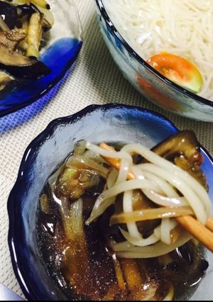 野菜たっぷり♡冷たいつけ汁そうめん-レシピのメイン写真