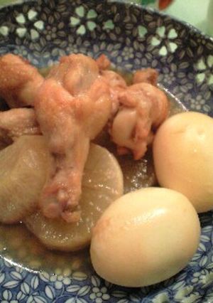 おい酢い手羽元と大根煮-レシピのメイン写真