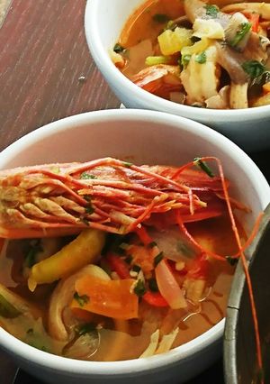 タイでインド人シェフに習ったトムヤムクン-レシピのメイン写真