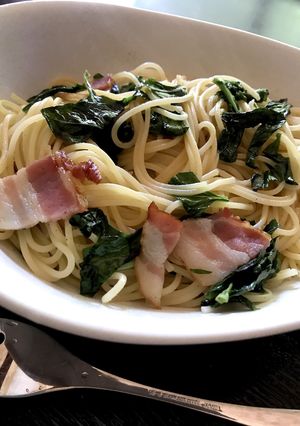 バジルの和風パスタ-レシピのメイン写真