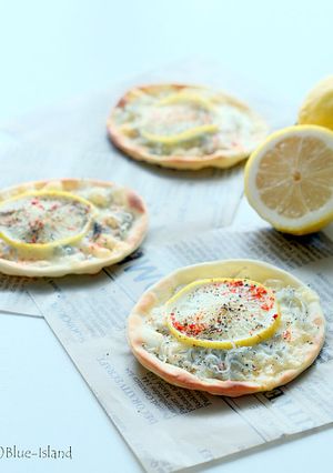 餃子の皮で！爽やか☆しらすレモンピザ☆-レシピのメイン写真