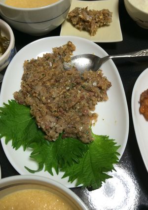 なめろう-レシピのメイン写真