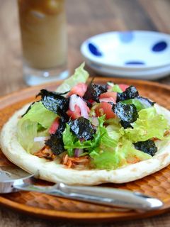韓国風サラダピザ-レシピのメイン写真