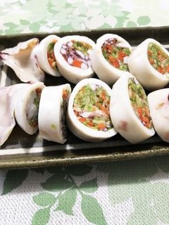 いかの寿司はご飯なし♡-レシピのメイン写真