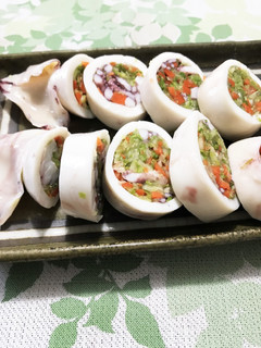 いかの寿司はご飯なし♡-レシピのメイン写真