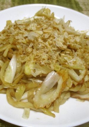 おひとりさまの大人の香り焼きうどん-レシピのメイン写真