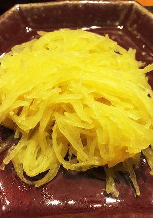 茹でて混ぜるだけそうめんかぼちゃ-レシピのメイン写真