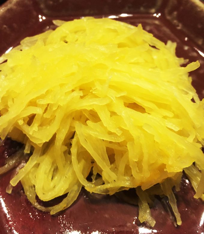 茹でて混ぜるだけそうめんかぼちゃ-レシピのメイン写真