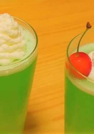 クリームソーダゼリー-レシピのメイン写真