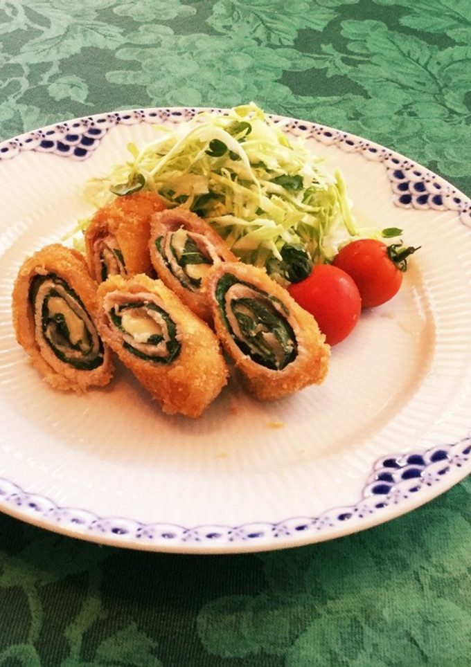 豚肉のシソとチーズのロール揚げ-レシピのメイン写真