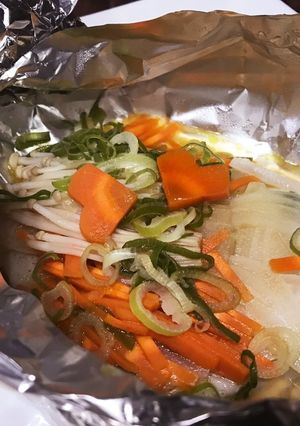 簡単 切って包むだけ 白身魚のホイル焼き-レシピのメイン写真
