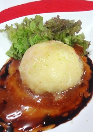 桃の肉詰め♡-レシピのメイン写真