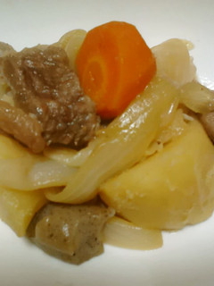 牛すじ肉で肉じゃが-レシピのメイン写真