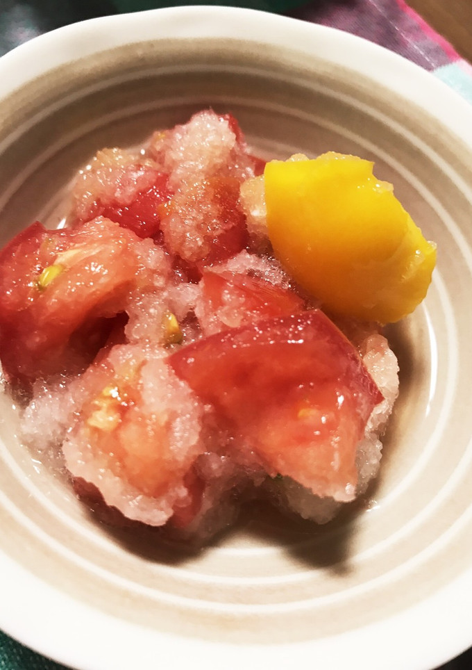 トマトの甘酢みぞれ-レシピのメイン写真