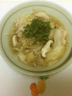 スタミナにゅうめん-レシピのメイン写真