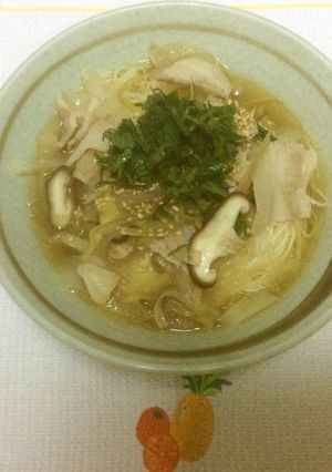 スタミナにゅうめん-レシピのメイン写真