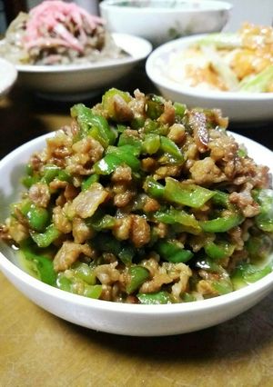 ＊真夏のおかず＊ピーマン豚こまの油味噌＊-レシピのメイン写真