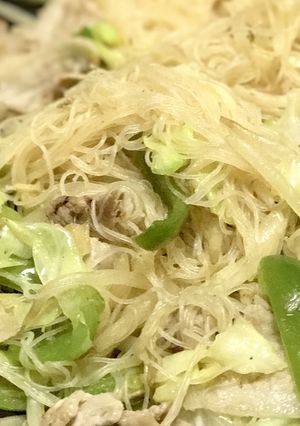 台湾新竹米粉で本格焼ビーフン-レシピのメイン写真