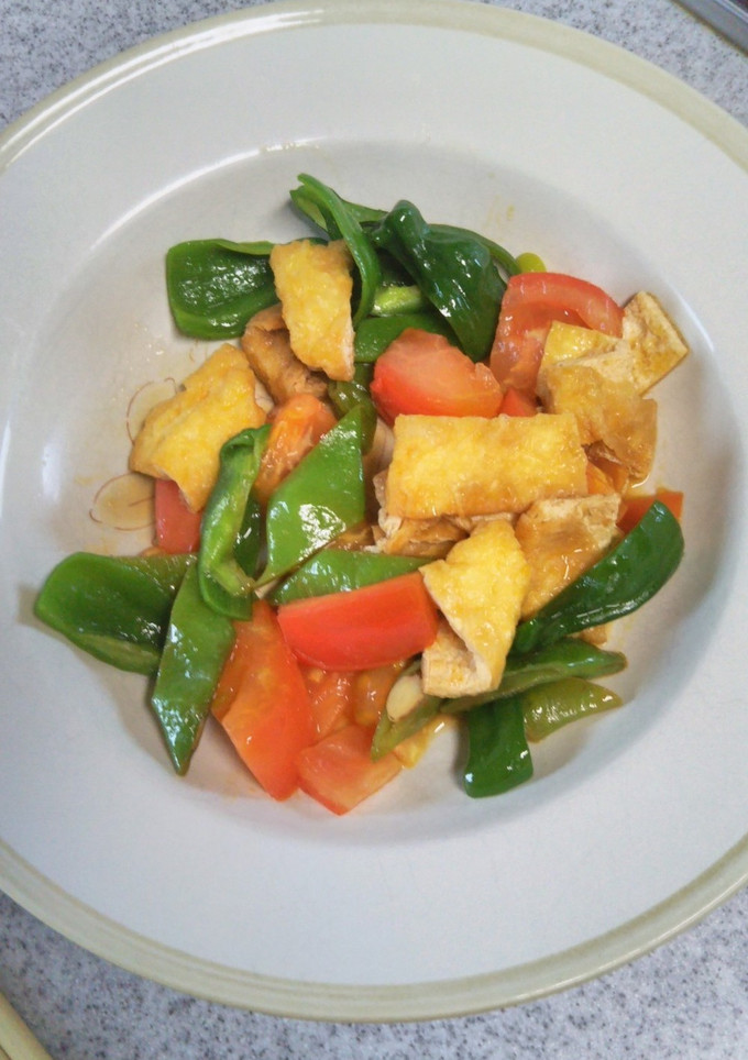 油揚げと夏野菜のうま煮-レシピのメイン写真