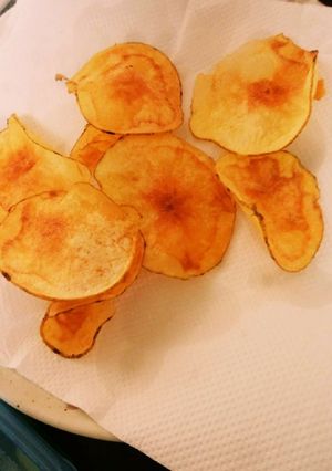 簡単！自家製ポテトチップス!!-レシピのメイン写真
