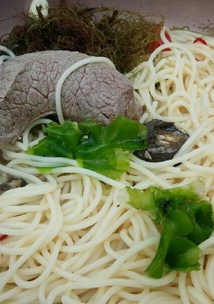海水パスタ(血管ダイエット1135)-レシピのメイン写真