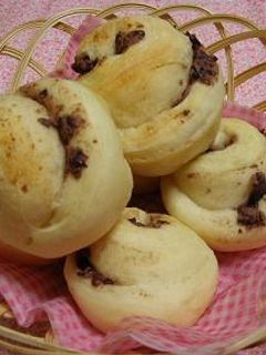 基本の生地であんこロールパン-レシピのメイン写真