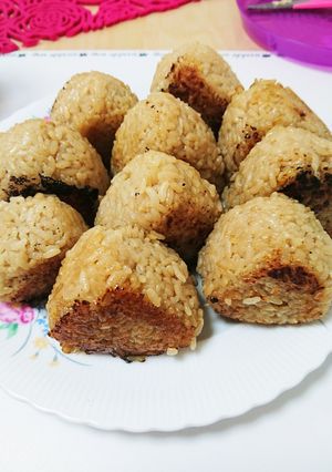 我が家の焼おにぎり-レシピのメイン写真