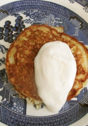 サワークリームパンケーキ３-レシピのメイン写真