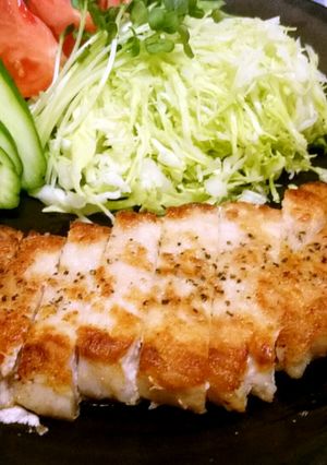 USポークステーキ(‾o‾)ヤスイシ-レシピのメイン写真