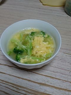 ブロッコリーとたまごのスープ★-レシピのメイン写真