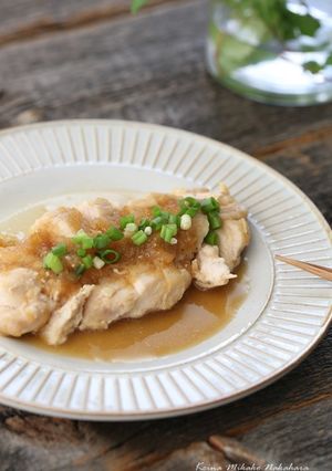 しっとり鶏むね肉のオニオンソース-レシピのメイン写真