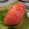 キンキン冷やしトマトの醤油かけ