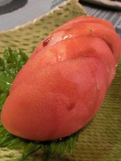 キンキン冷やしトマトの醤油かけ-レシピのメイン写真