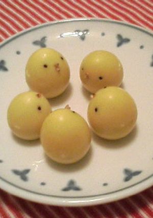 ◎うずらのたまご◎のひよこちゃん-レシピのメイン写真
