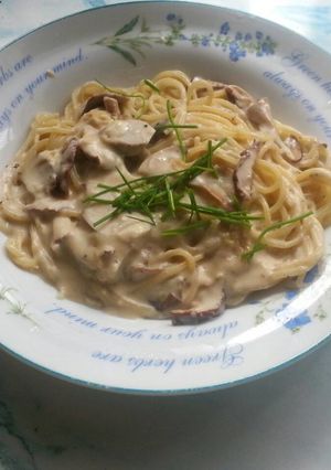 新鮮ポルチーニを贅沢に使ったパスタ-レシピのメイン写真