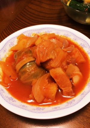 簡単♡野菜ジュースでロールキャベツ♡-レシピのメイン写真