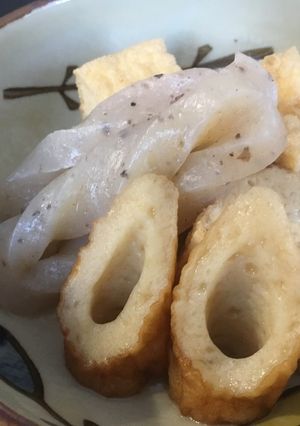 こんにゃくと厚揚げの煮物-レシピのメイン写真
