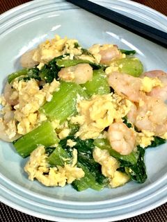 ☆エビと青梗菜と卵の炒め物☆-レシピのメイン写真
