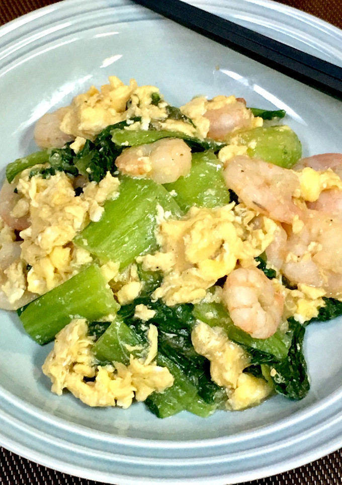 ☆エビと青梗菜と卵の炒め物☆-レシピのメイン写真