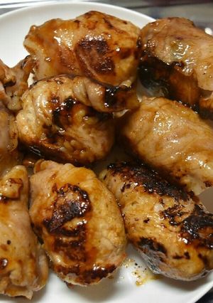 慣れれば5分で作れる肉巻きおにぎり！-レシピのメイン写真
