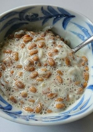 納豆+ヨーグルト+カンタン酢+しらす-レシピのメイン写真