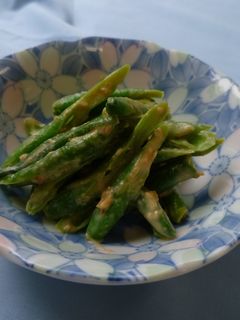 サヤインゲンの味噌マヨネーズ和え-レシピのメイン写真