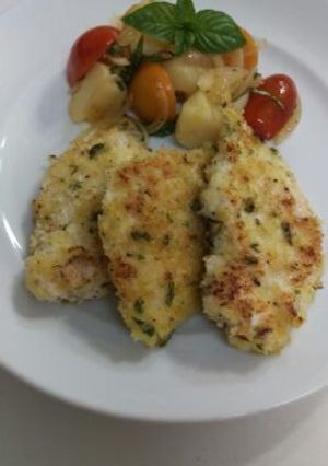 かんたんチキン香草パン粉焼き-レシピのメイン写真