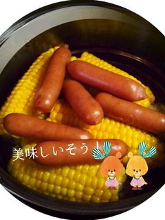 蒸しとうもろこし-レシピのメイン写真