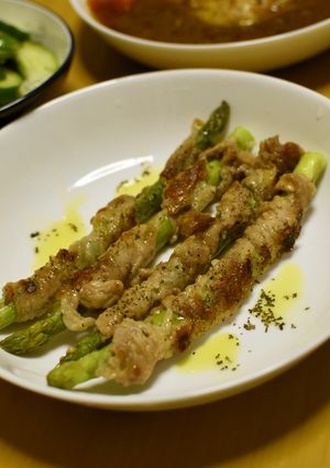 簡単肉巻きおつまみ-レシピのメイン写真